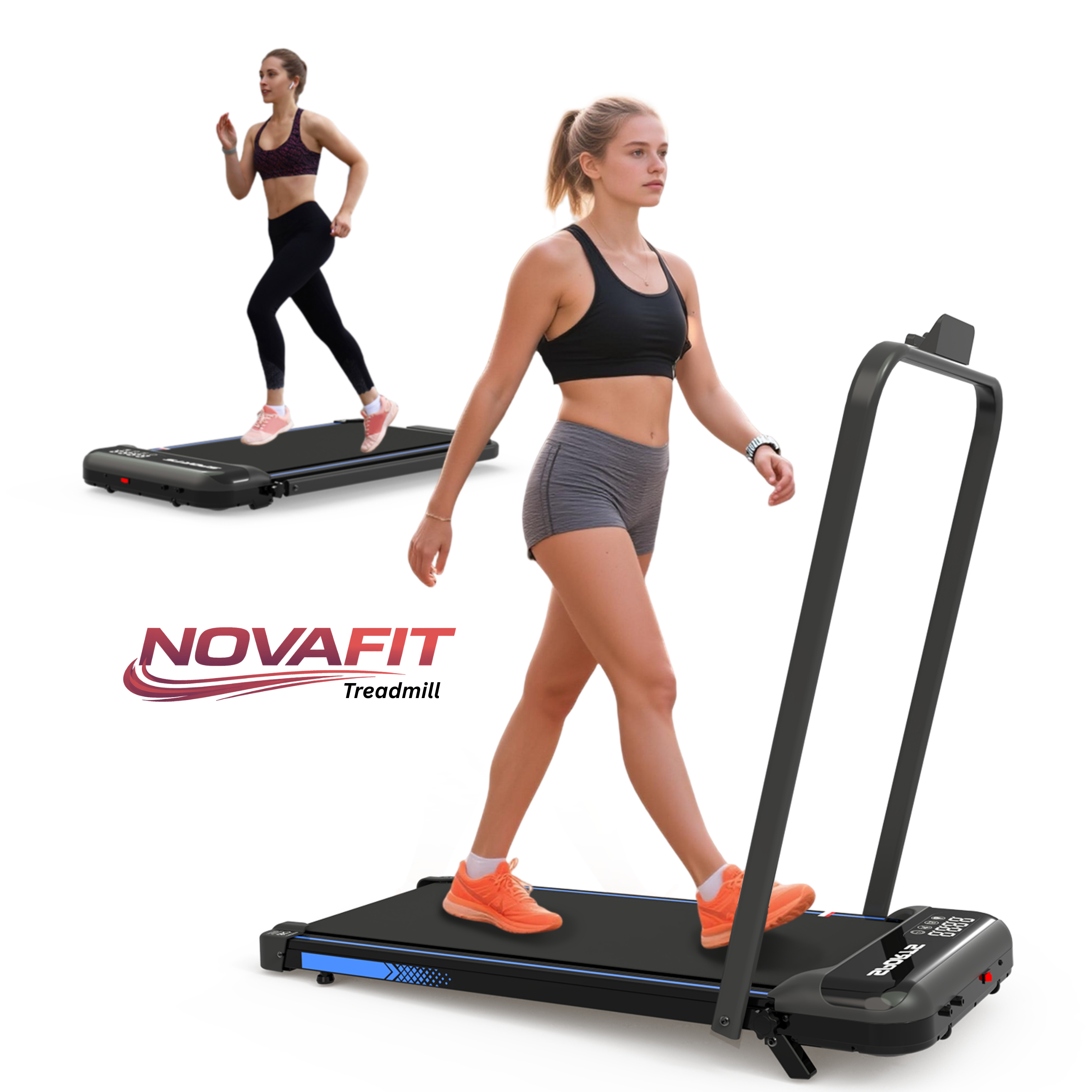 NovaFit MovePro™ 3-in-1 Folding Treadmill