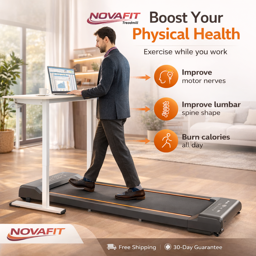 NovaFit Walking Pad Treadmill