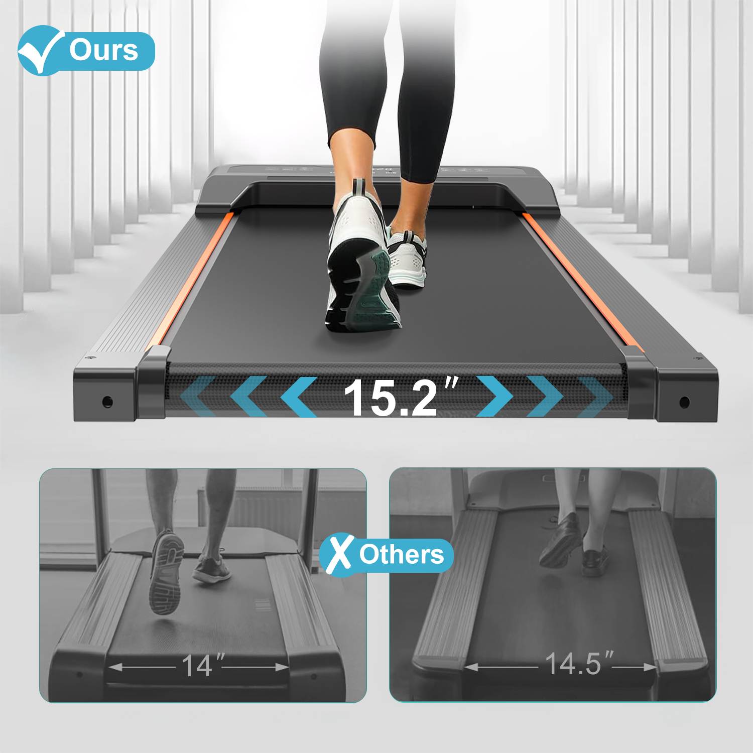 NovaFit WalkPro™ Smart Walking Pad