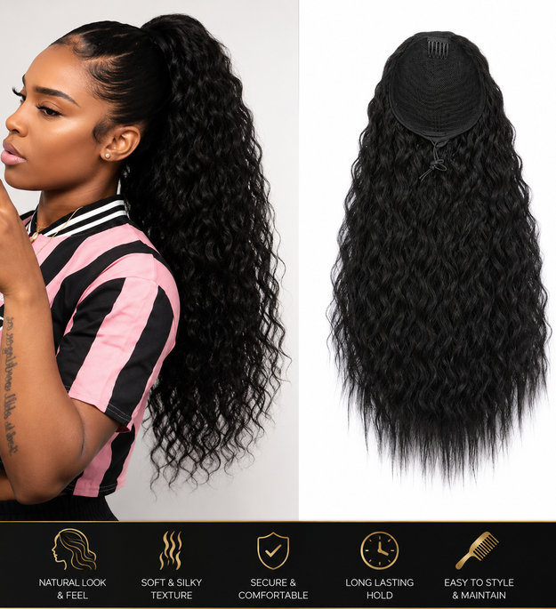 NovaFit GoddessCurl™ Ponytail Extension